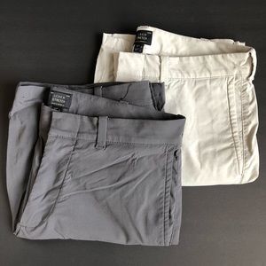 2 Pair - J Crew Stretch Shorts